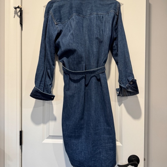 Mango Denim Button-Up Dress - Picture 2 of 3